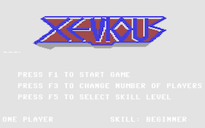 Xevious - Commodore 64