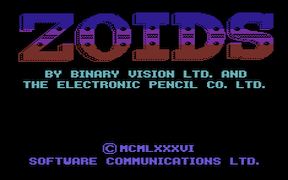 Zoids: The Battle Begins - Commodore 64