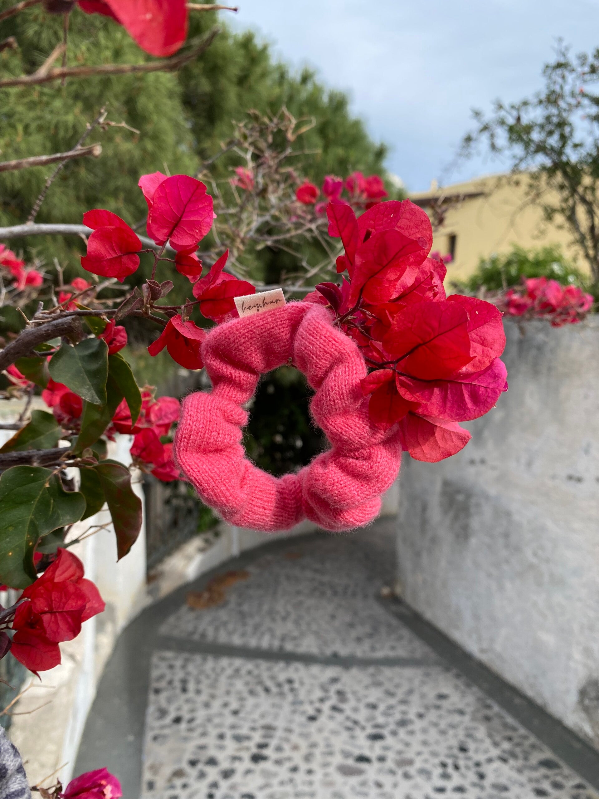 Kaschmir Scrunchie Pink