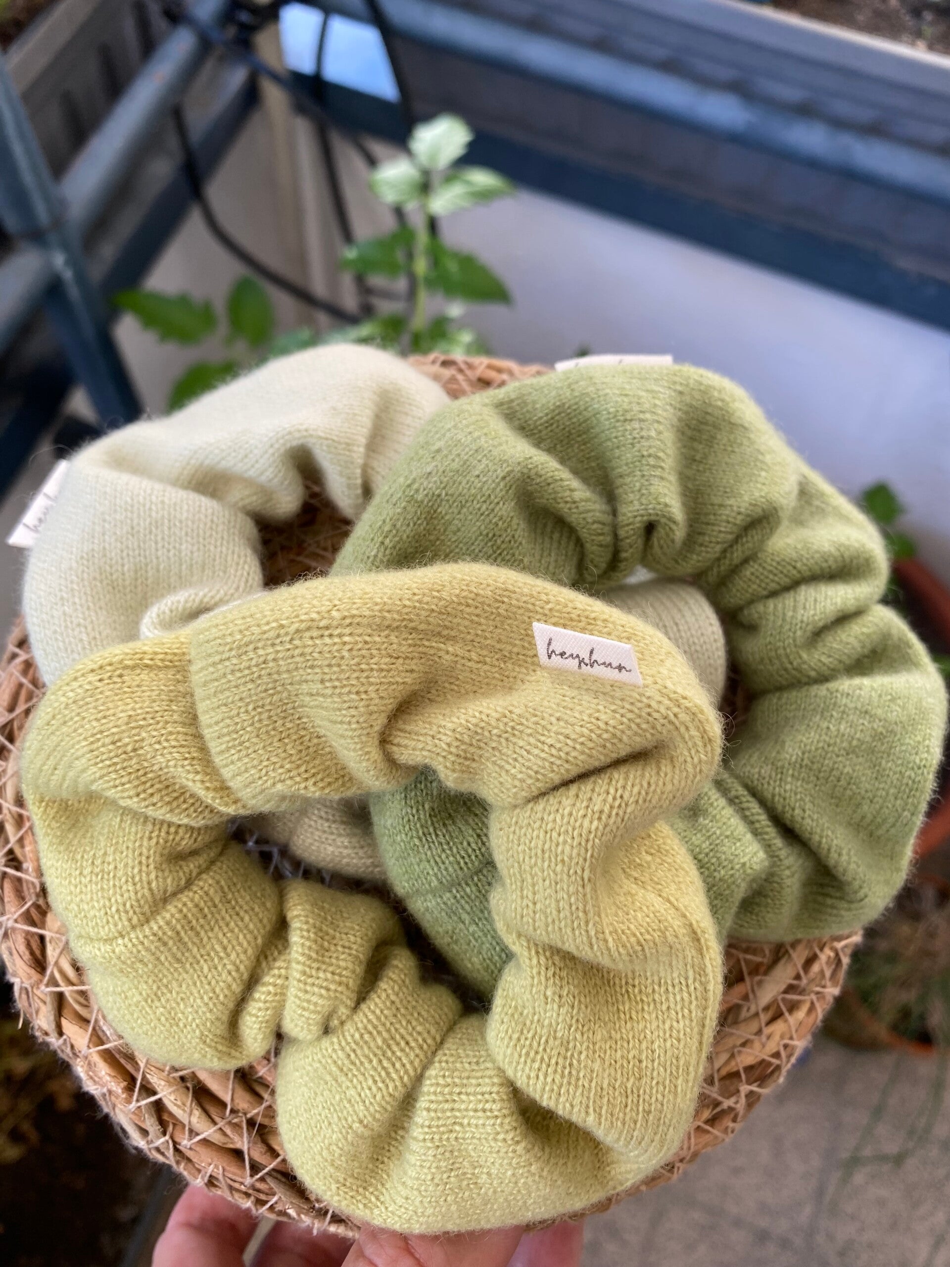 Kaschmir Scrunchie Pistachio