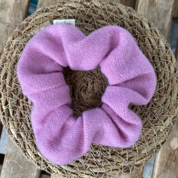 Kaschmir Scrunchie rosa
