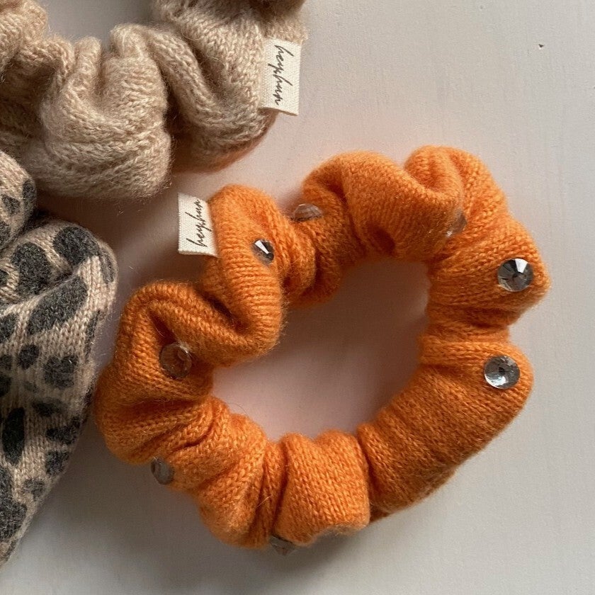 Kaschmir Scrunchie Orange