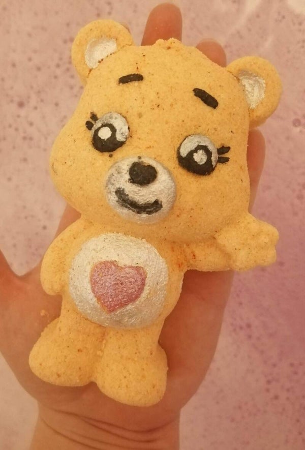 Care bear Yellow Bath bomb