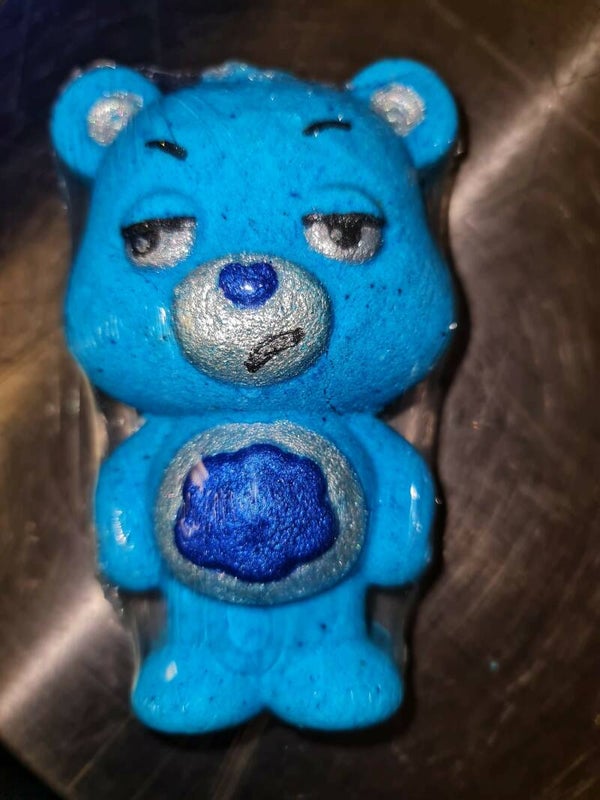 Care bear Blue Bathbomb