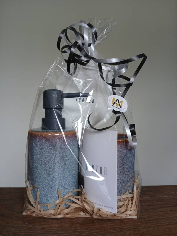 Luxe Janzen Handzeepset met Keramiek