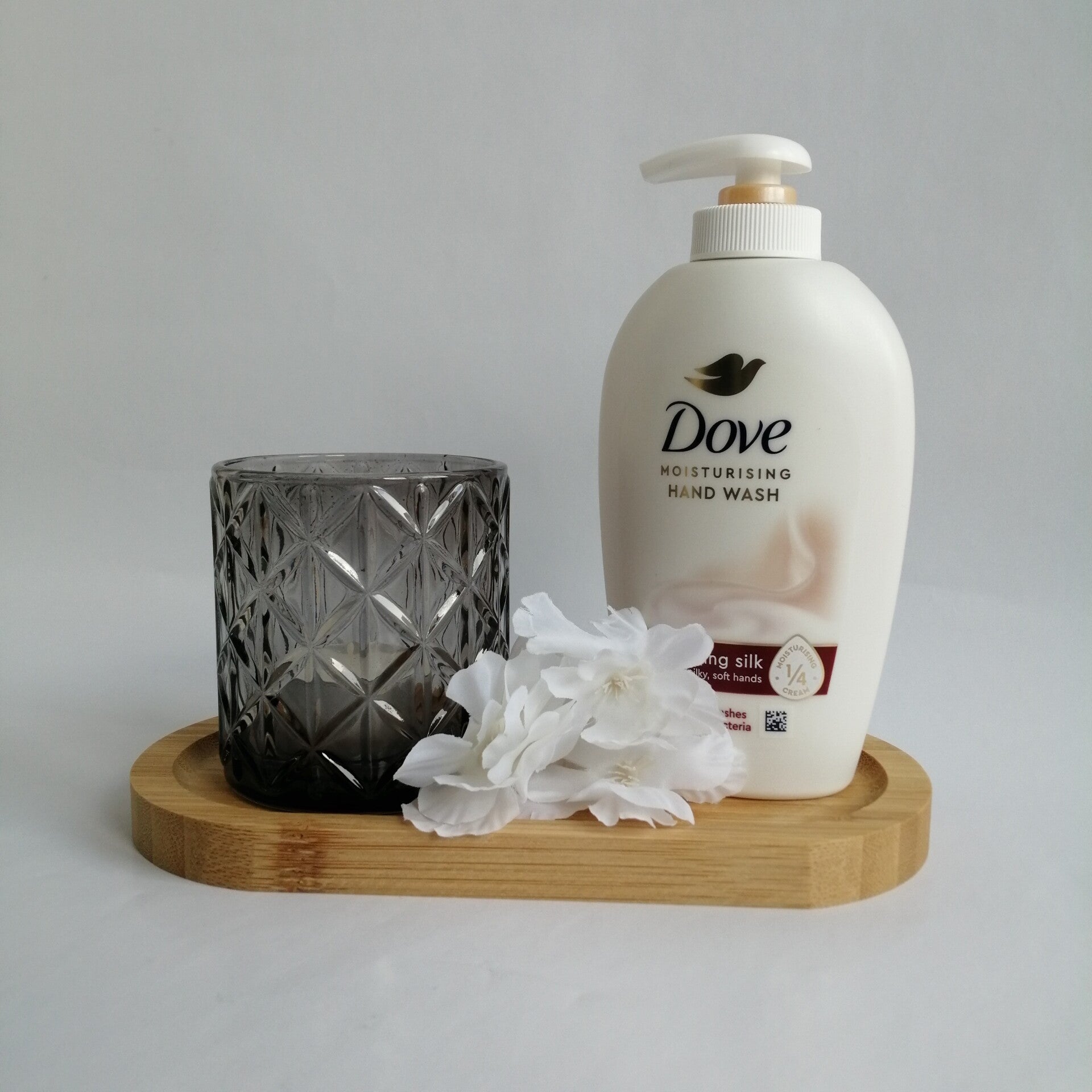 Dove handzeep en waxinelicht