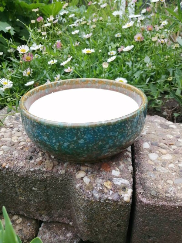 Citronella kaars voor buiten Turquoise
