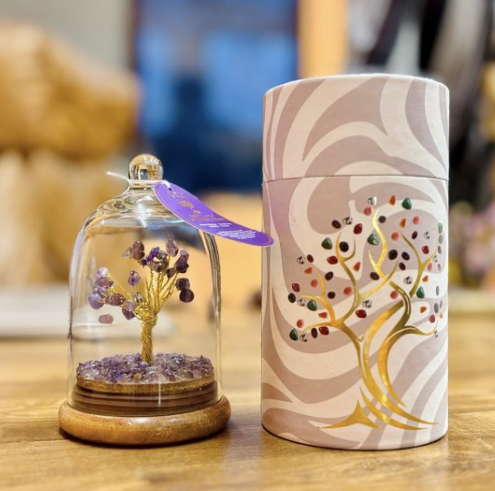 Edelsteenkoepeltuin - Amethist