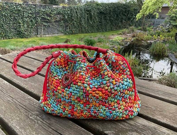 Handtas Bottega Raffia
