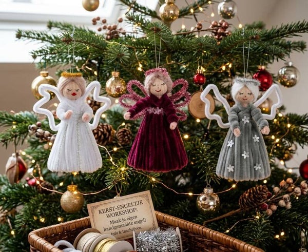 Workshop Kerst engel.