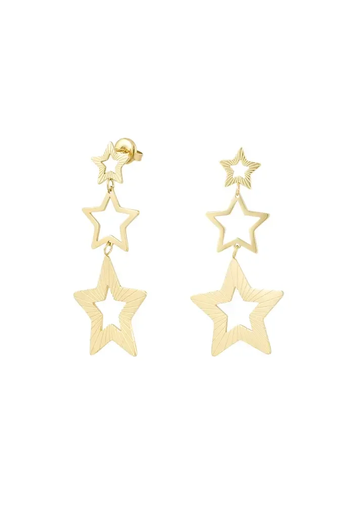 Starry night earrings