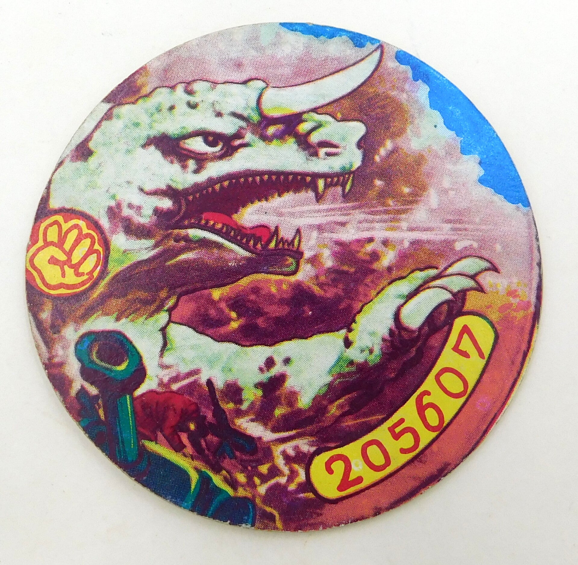 Vintage Japanese Monster Menko Card- A
