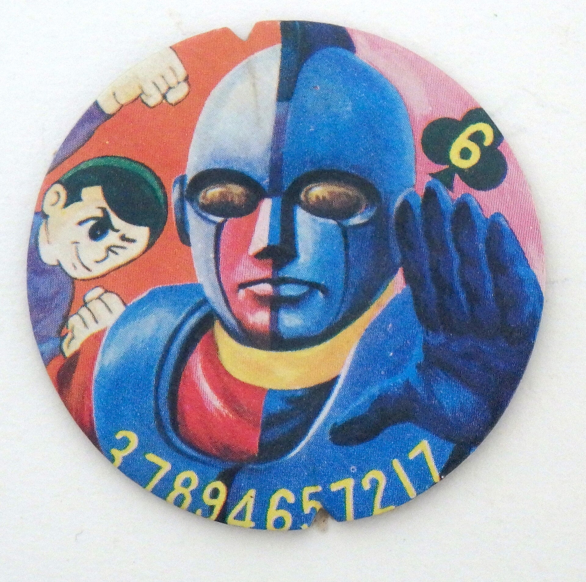 Vintage Japanese Menko Card - Android Kikaider