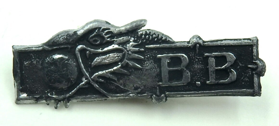 Early Japanese Dragons Baseball Badge Prize Toy -D