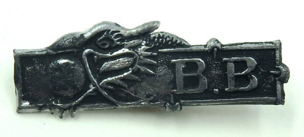 Early Japanese Dragons Baseball Badge Prize Toy -D