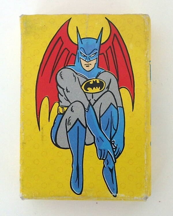 Vintage Japanese Batman Playing Cards in Box