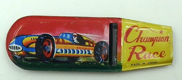 Champion Race Car Tin Whistle-A