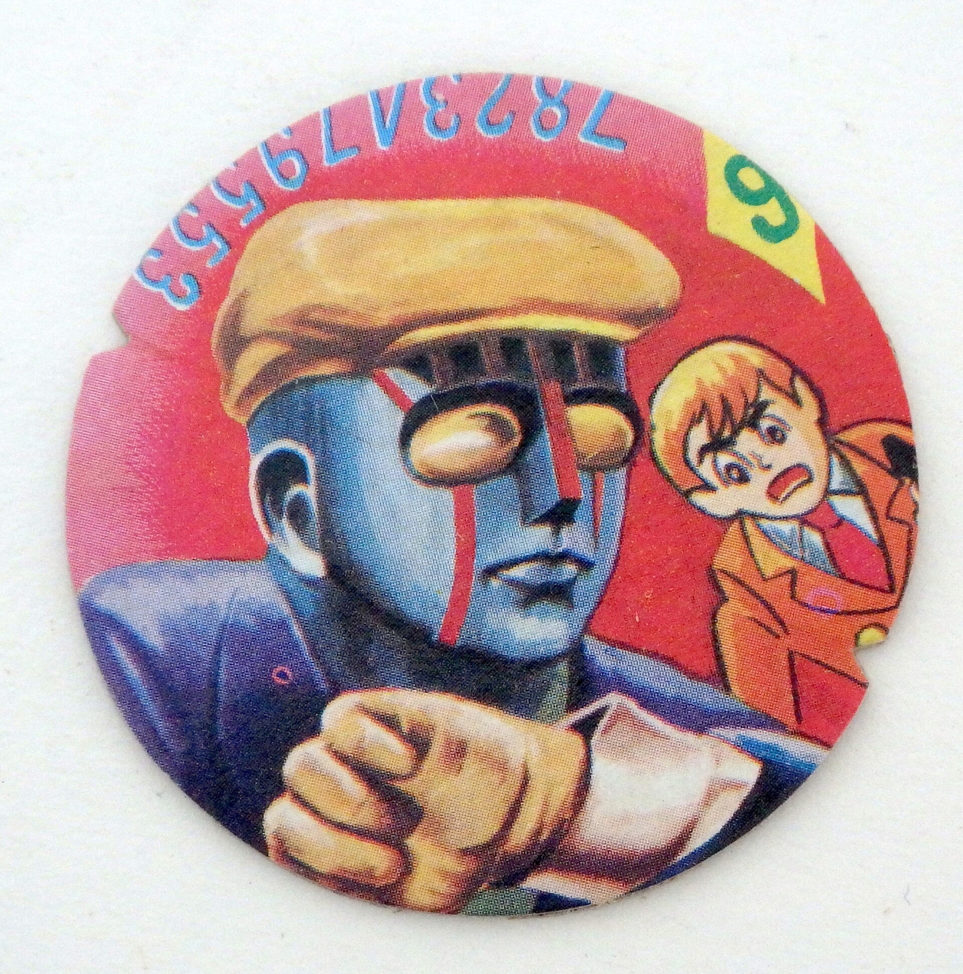 Vintage Japanese Menko Card- Detective K