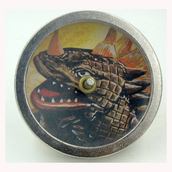 Vintage Japanese Monster Dinosaur Spinning Top-B