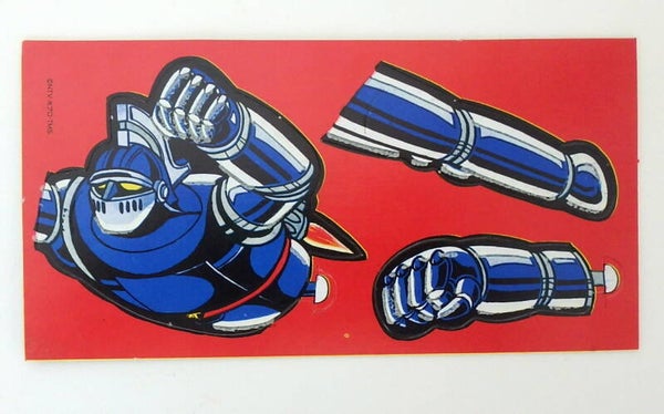 Vintage Japanese Un-Punched Flying Robot Gigantor Figure, Moveable Parts