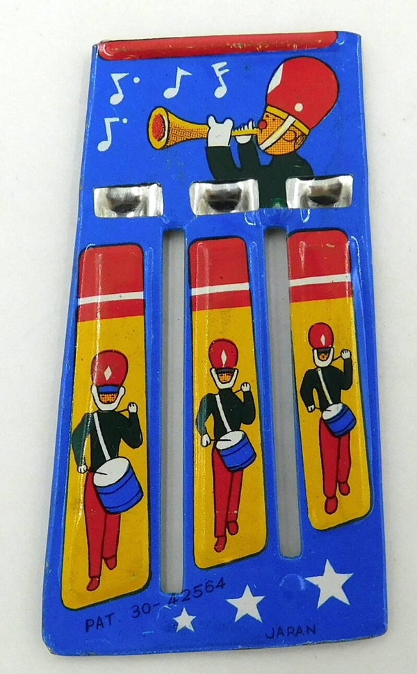 Vintage Japanese Tin Whistle - Pipes with Marching Band