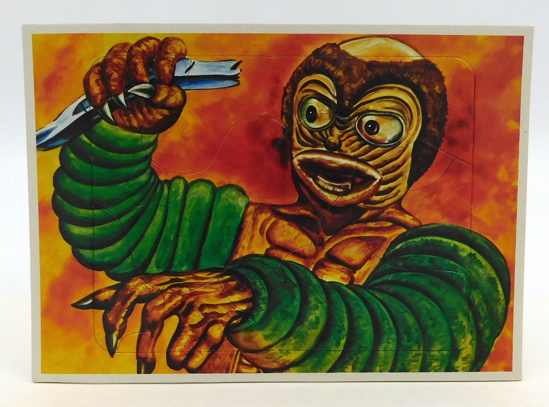 Vintage Japanese Puzzle in Original Bag- Kaiju Monster-A