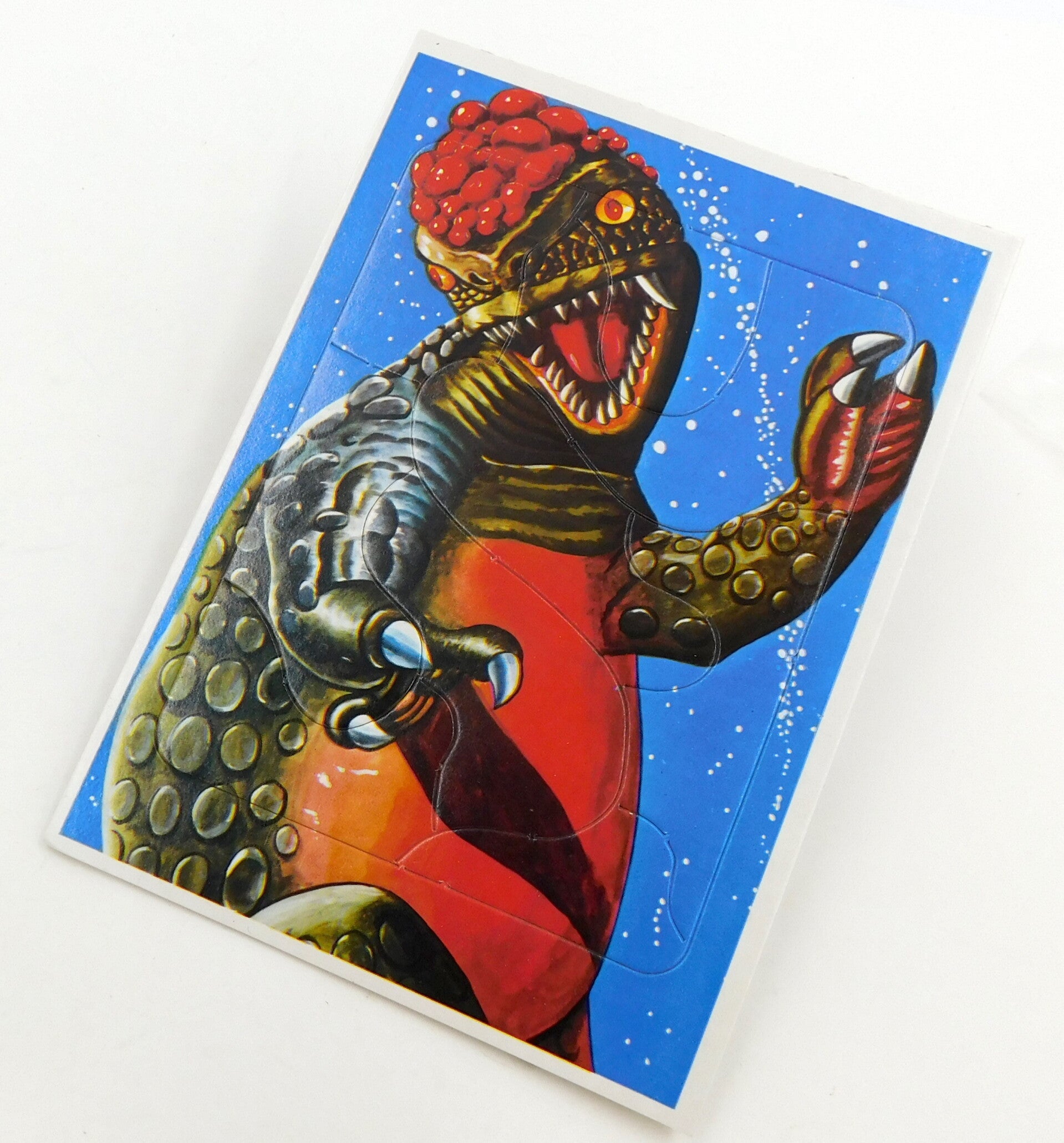 Vintage Japanese Puzzle in Original Bag- Kaiju Monster-B