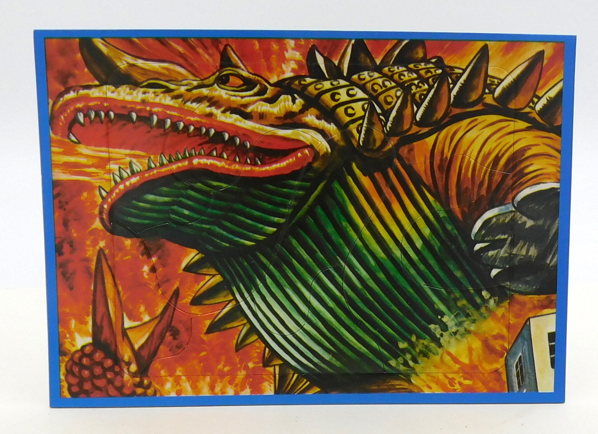 Vintage Japanese Puzzle in Original Bag- Kaiju Monster-C