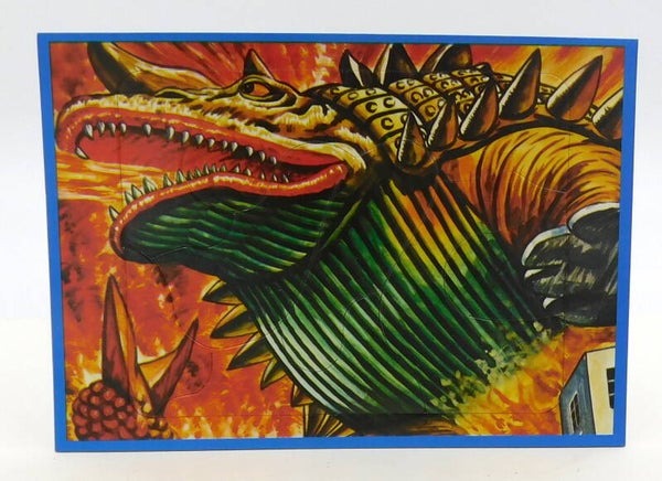 Vintage Japanese Puzzle in Original Bag- Kaiju Monster-C