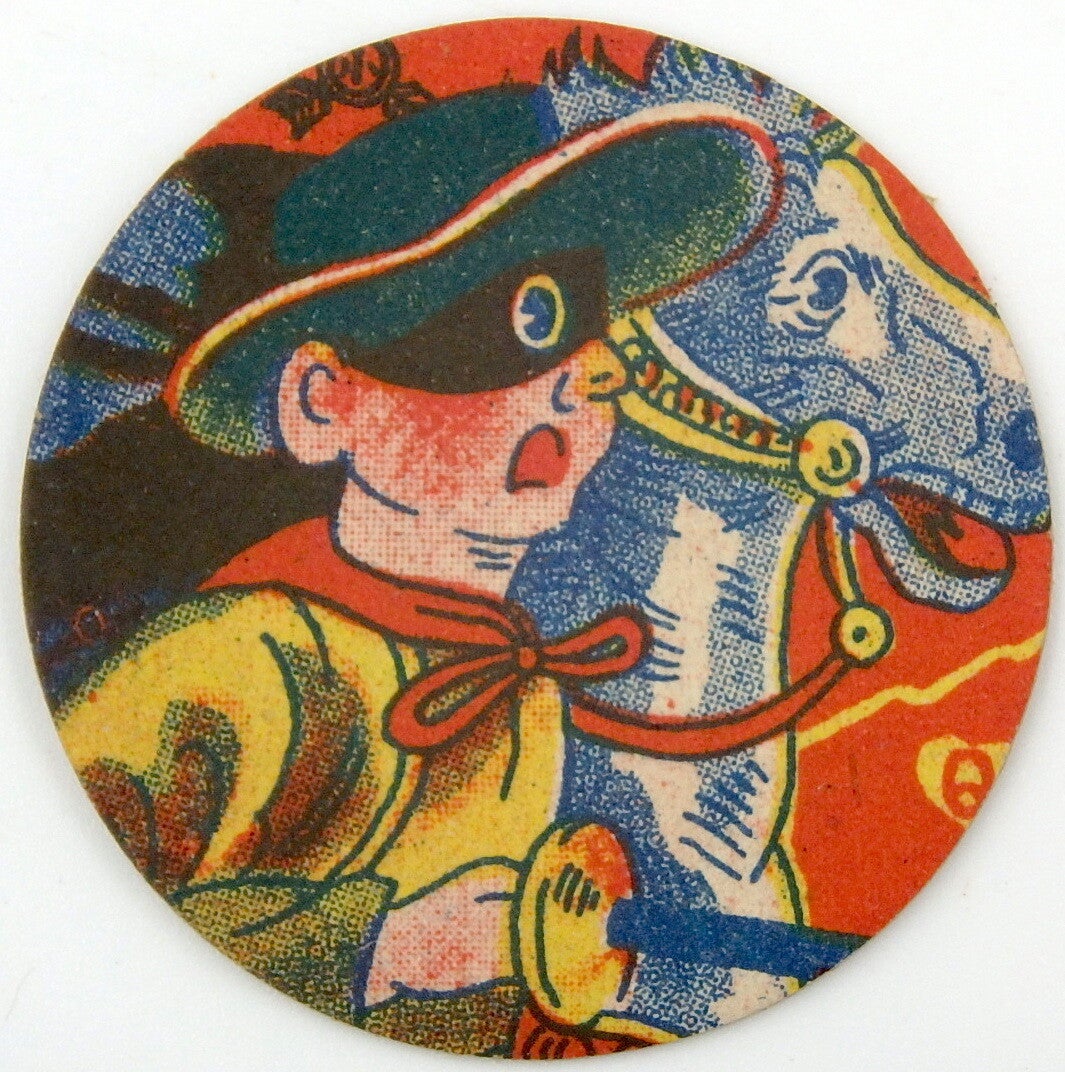 Tiny Comic Zorro Menko Card