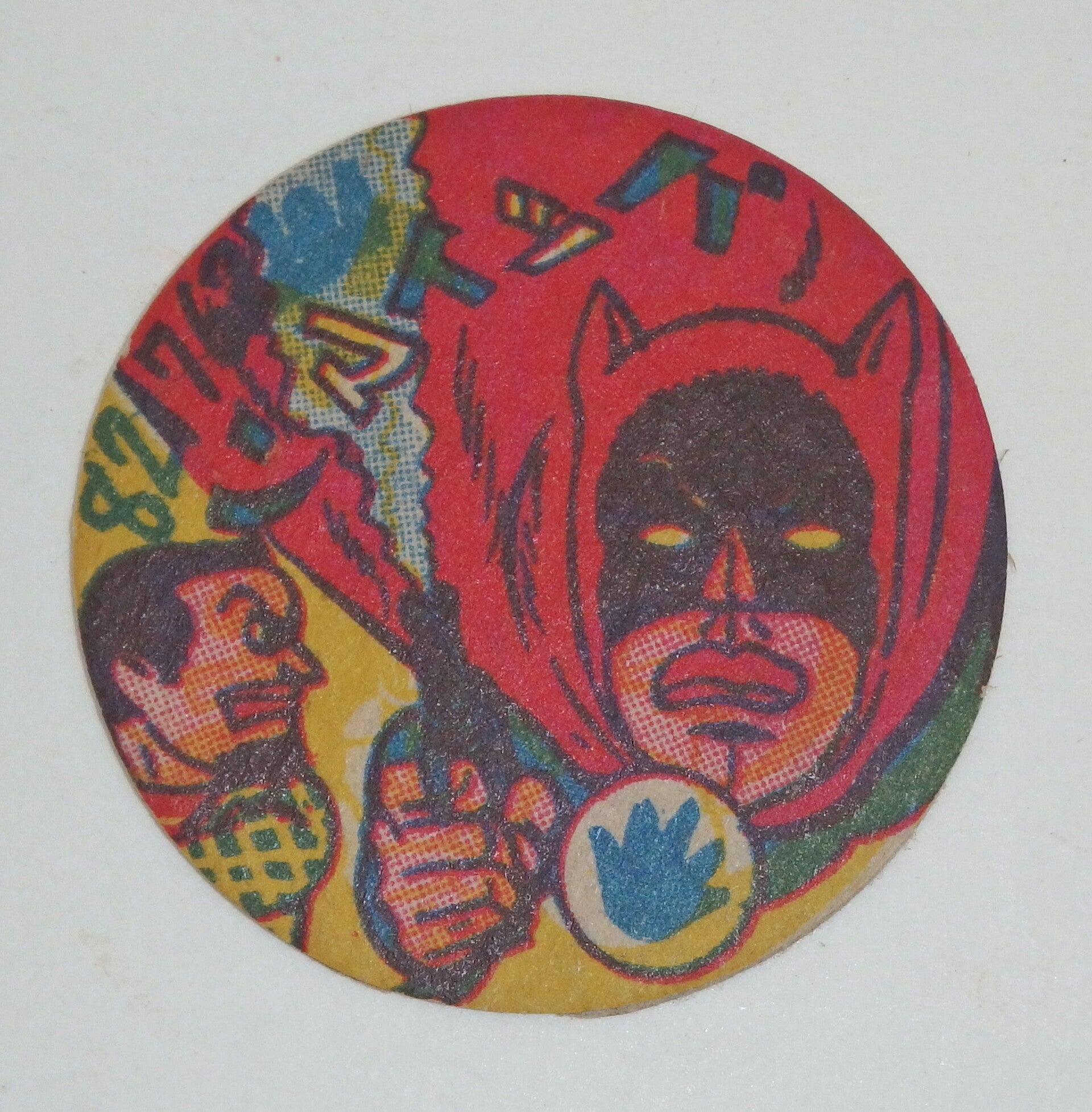 Vintage Japanese Batman Menko Card- Small (1.75 inch)
