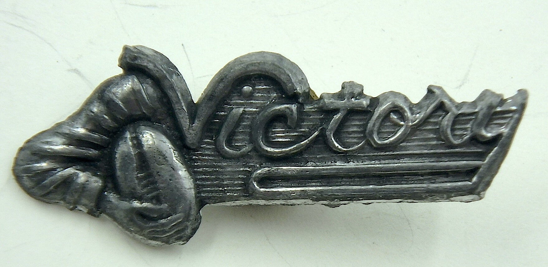 Early Japanese Sports Badge Prize Toy- Rugby Victory