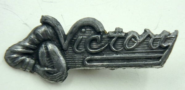 Early Japanese Sports Badge Prize Toy- Rugby Victory