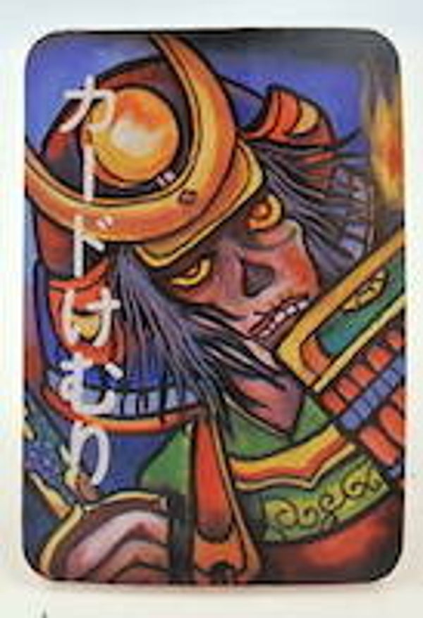 Vintage Japanese Yokai Smoke Card-Egyptian
