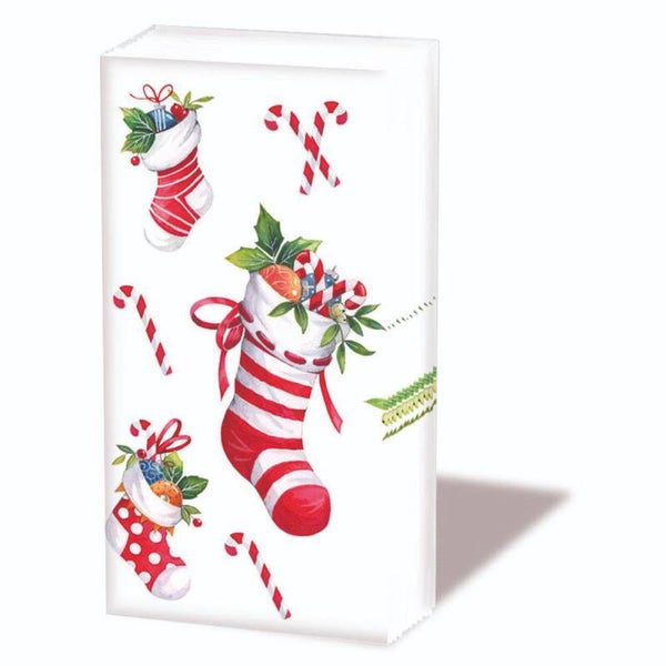 X-Mas stockings white