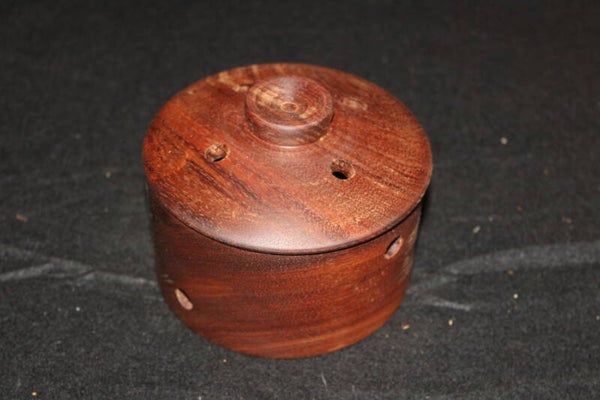 Tasmanian Blackwood Garlic/Ginger Pot - 4382