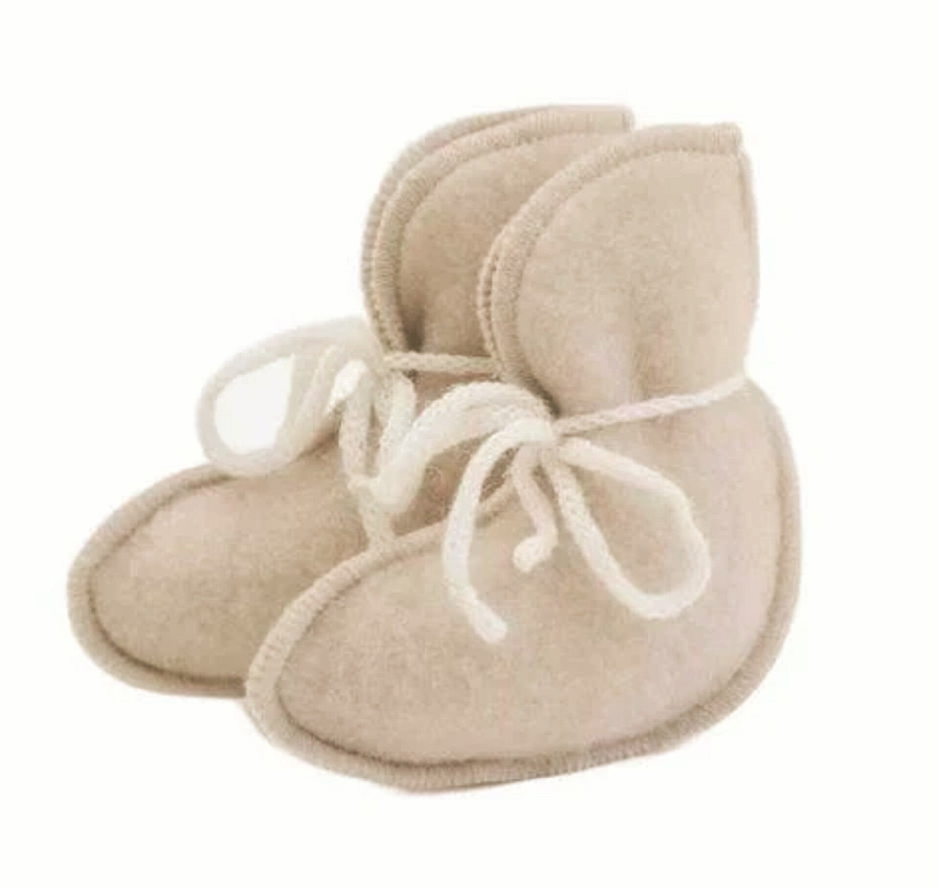 Baby/newborn sokjes - Merinowol - Beige - Lille Barn