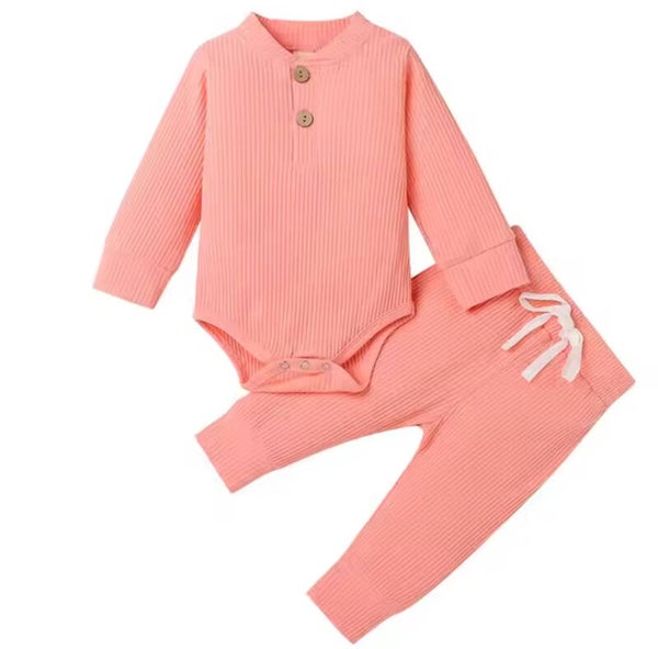 New Born setje 2-delig roze