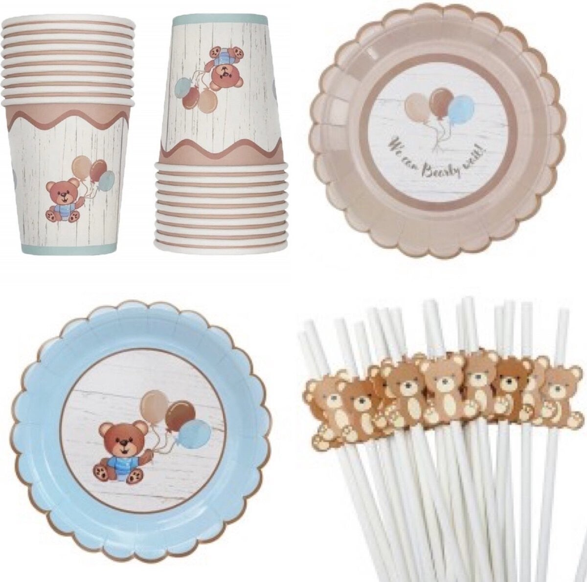 90-delige set We Can Bearly Wait