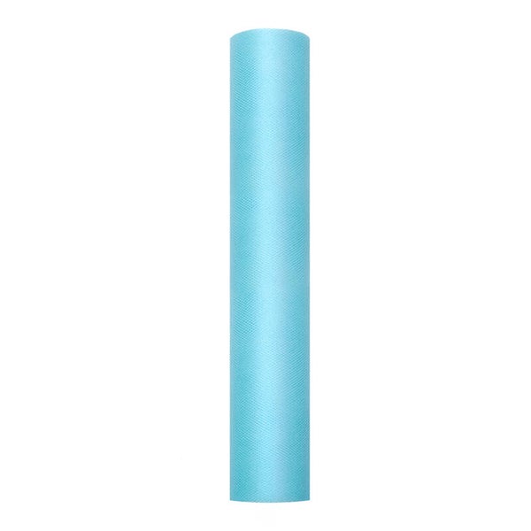 Tule rol van 30 cm breed en 9 meter lang turquoise