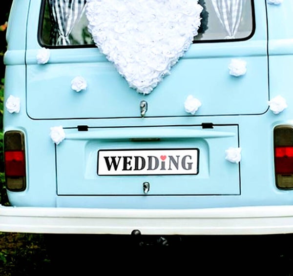 Nummerbord Wedding