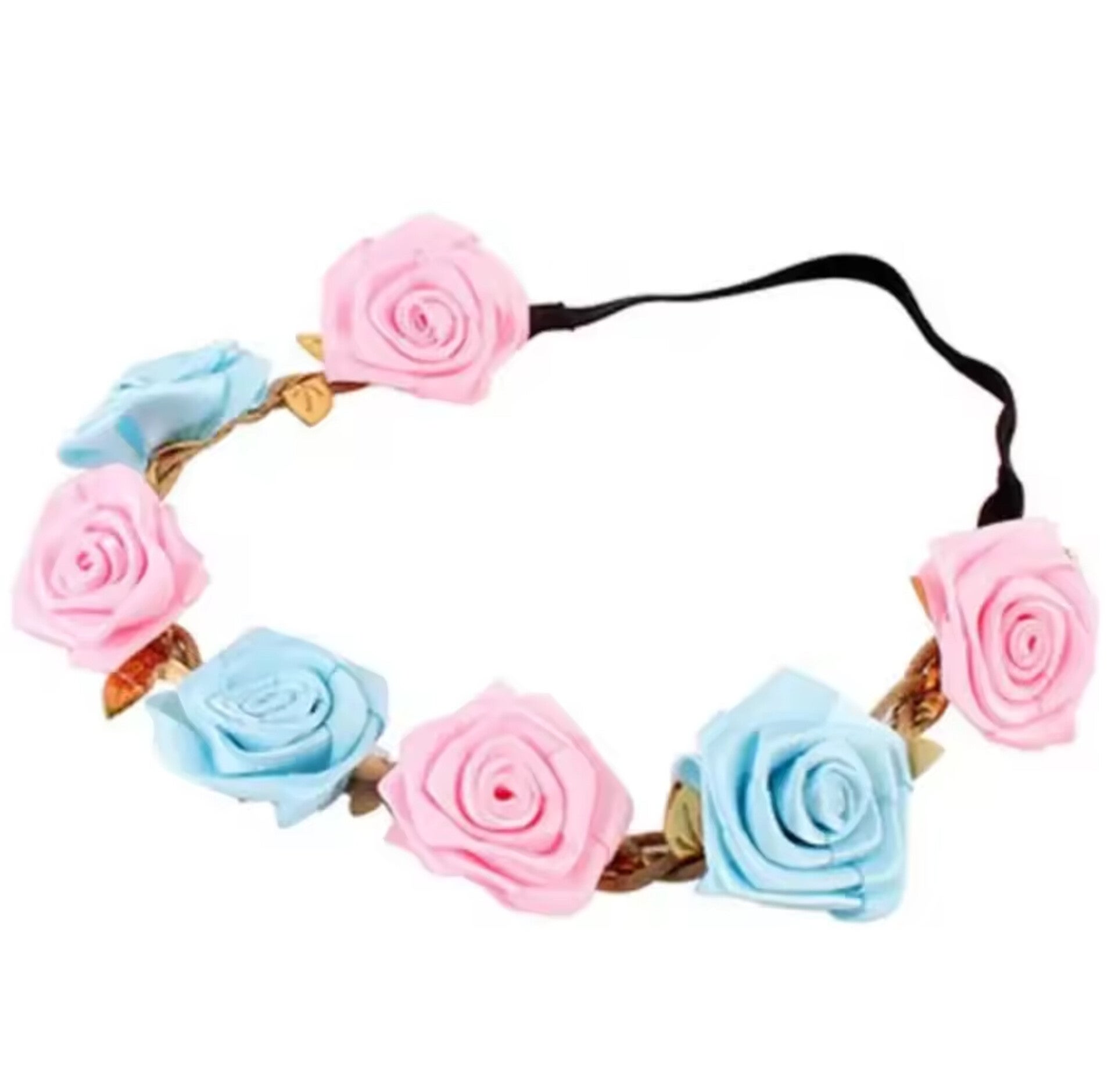 Genderreveal Bohemian style gevlochten haarbandje