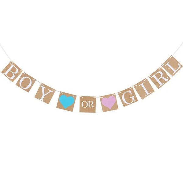 Banner Boy or Girl kraft S of L