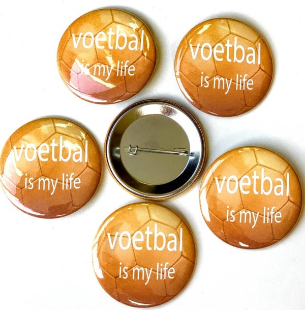 Button of kleding (magneet) Voetbal is My Life