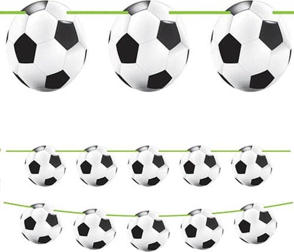 Grote slinger Voetbal van 10 meter lengte