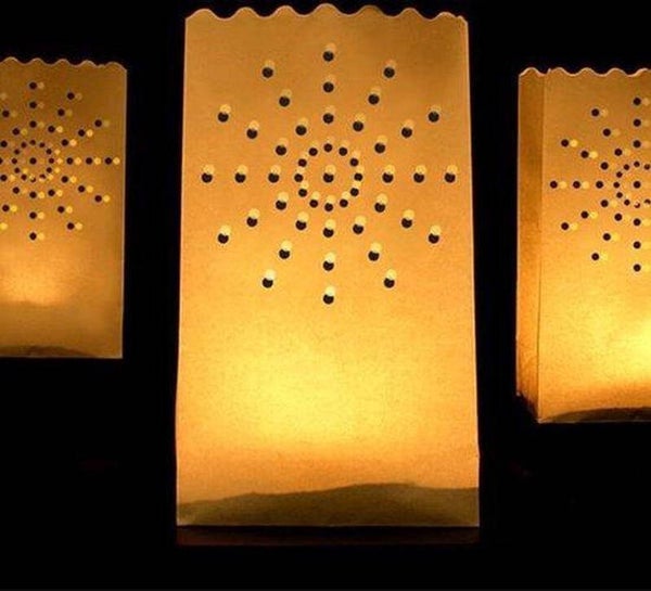 Tien candlebags Sun
