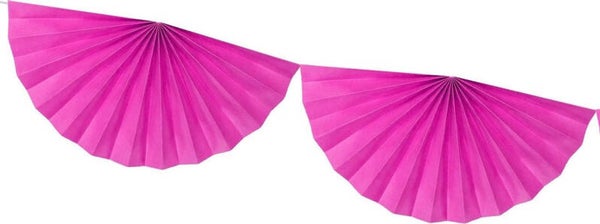 Waaier slinger fuchsia roze