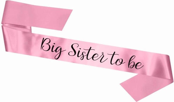 Sjerp Big Sister roze met zwarte tekst