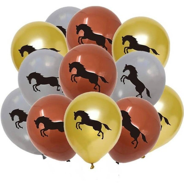 16 ballonnen Paarden