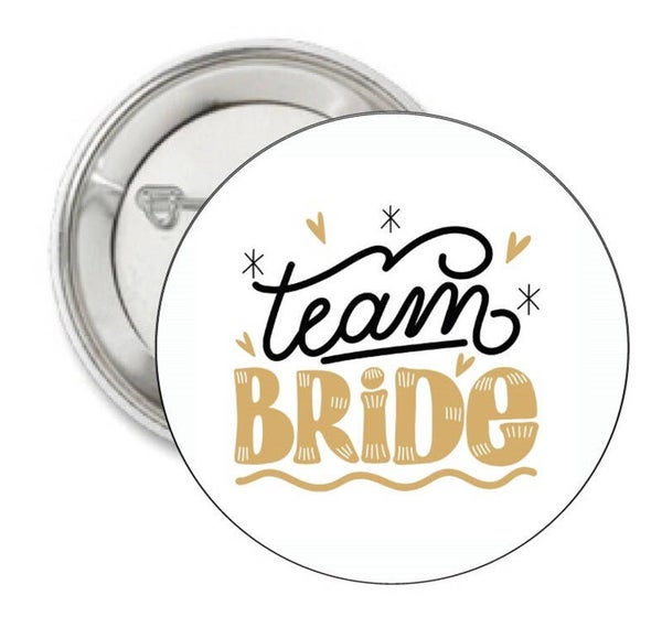Button of (kleding)magneet Team Bride